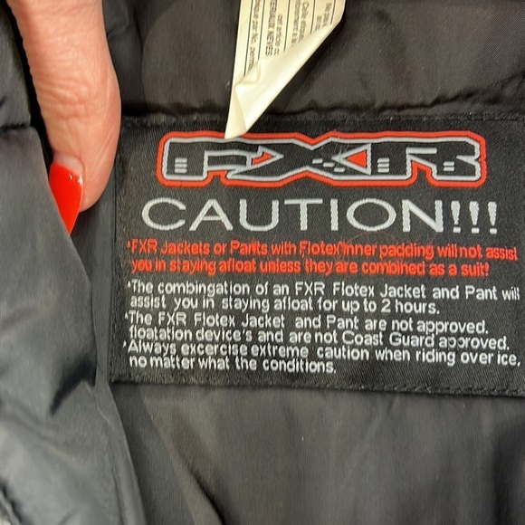 FXR Racing Cold  Cross Flotex Jacket Youth size 8 - Picture 7 of 11